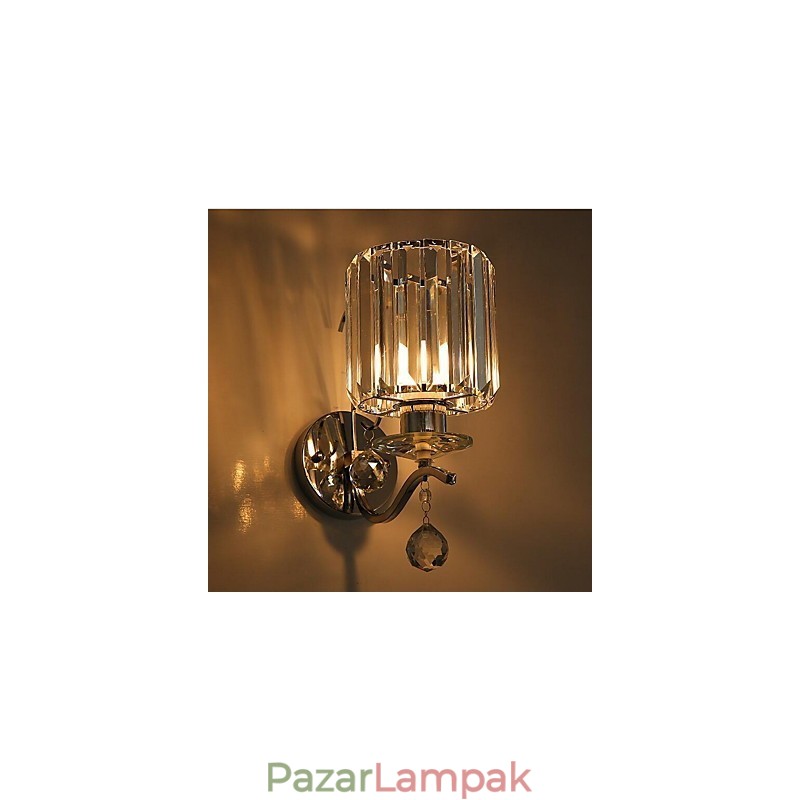 Crystal modern, galvanikusan bevont felső lámpa fali lámpa fali lámpa