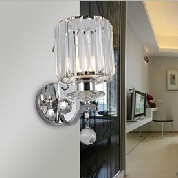 Crystal modern, galvanikusan bevont felső lámpa fali lámpa fali lámpa