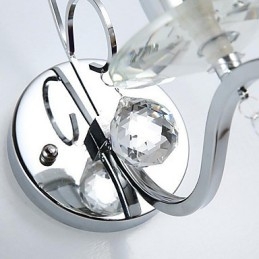 Crystal modern, galvanikusan bevont felső lámpa fali lámpa fali lámpa