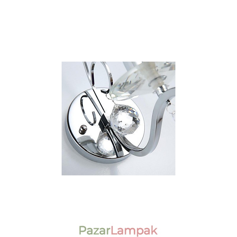 Crystal modern, galvanikusan bevont felső lámpa fali lámpa fali lámpa