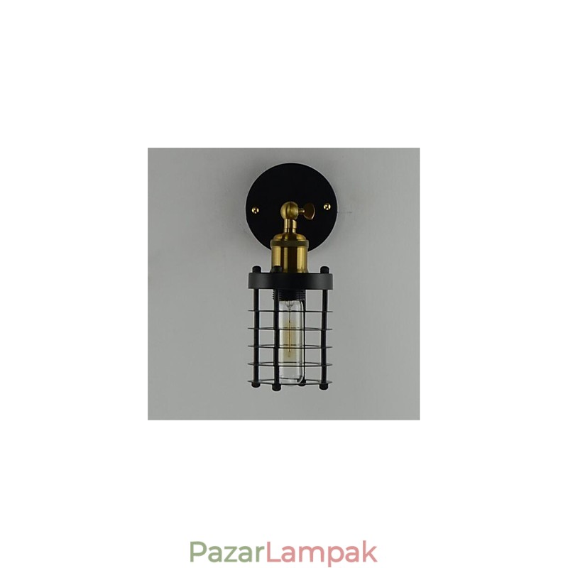 Egyszerű Vintage Country Retro festési funkció mini stílusú, környezeti fényű falilámpákhoz