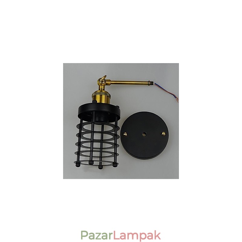Egyszerű Vintage Country Retro festési funkció mini stílusú, környezeti fényű falilámpákhoz