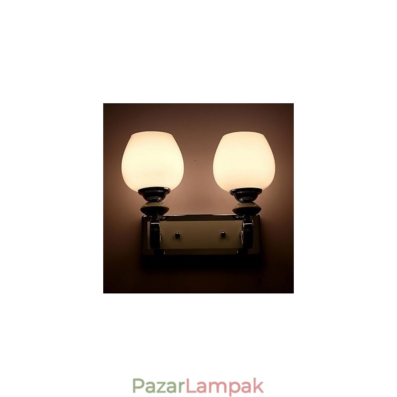 Modern, kortárs, galvanikus bevonatú fali lámpák fali lámpák