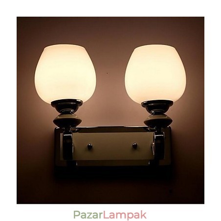 Modern, kortárs, galvanikus bevonatú fali lámpák fali lámpák