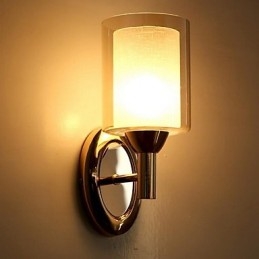 Modern, kortárs, galvanikus bevonatú fali lámpák fali lámpák