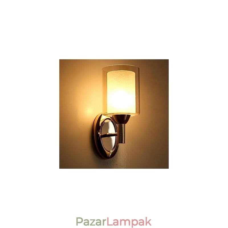 Modern, kortárs, galvanikus bevonatú fali lámpák fali lámpák