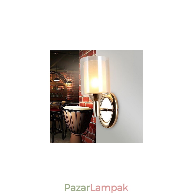 Modern, kortárs, galvanikus bevonatú fali lámpák fali lámpák