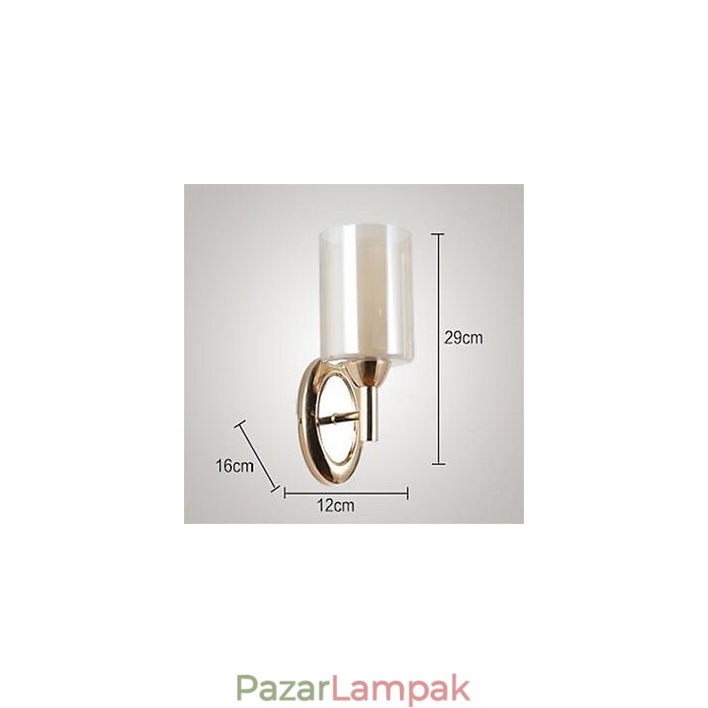 Modern, kortárs, galvanikus bevonatú fali lámpák fali lámpák
