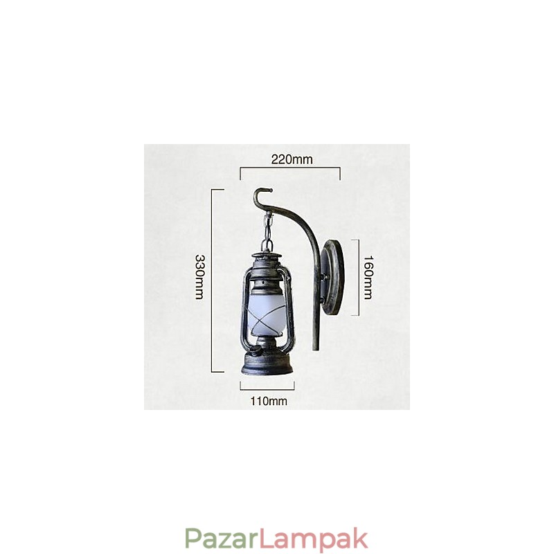 Vintage Egyéb jellemzők: Felülvilágító falikar falilámpa