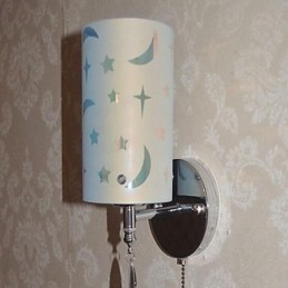 Egyszerű egyéb funkció a mini stílusú környező fényű fali lámpákhoz