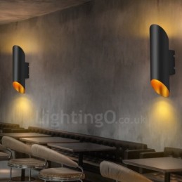 Modern, modern, süllyesztett alumínium ötvözet fali lámpák