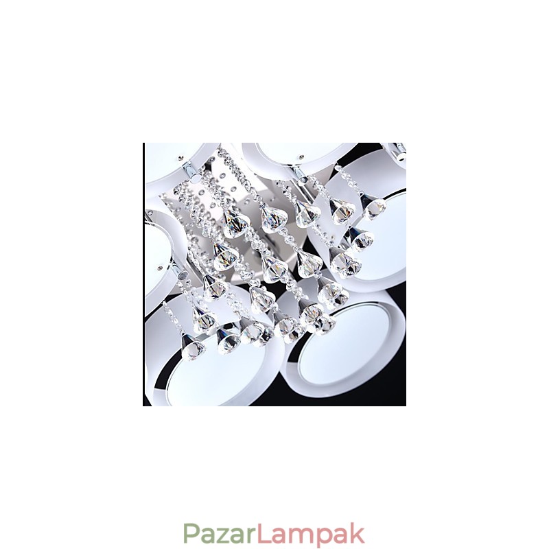 Modern, modern króm fém süllyesztett tartó