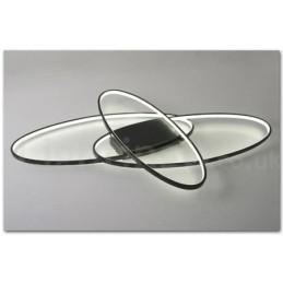 Szabályozható ovális modern kortárs alumínium mennyezeti lámpa süllyesztett lámpa nappali hálószobához fali lámpaként is használható