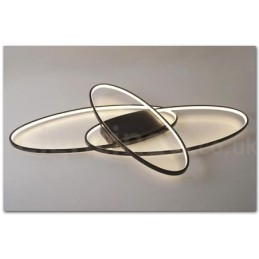 Szabályozható ovális modern kortárs alumínium mennyezeti lámpa süllyesztett lámpa nappali hálószobához fali lámpaként is használható