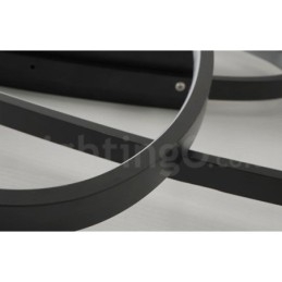 Szabályozható ovális modern kortárs alumínium mennyezeti lámpa süllyesztett lámpa nappali hálószobához fali lámpaként is használható