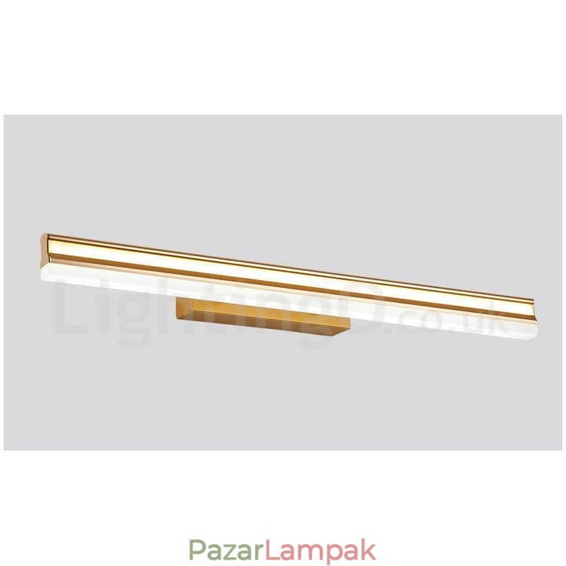 IP44 tükörlámpa fürdőszobai lámpák fali lámpák akril ernyővel smink világítás