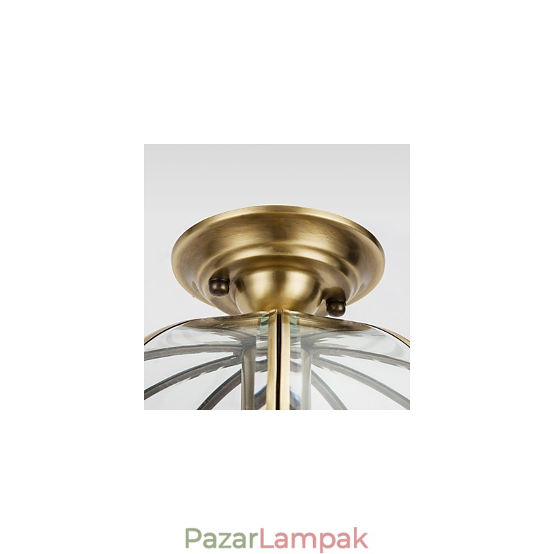 Modern kortárs dekoratív design réz mennyezeti lámpacsalád