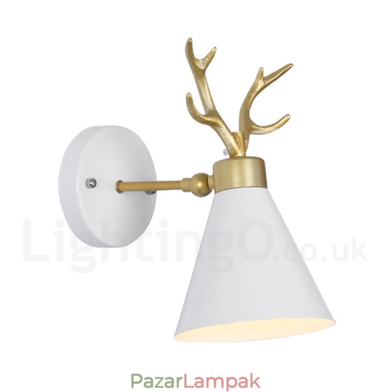 Modern Antlers fali lámpa
