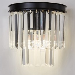 Modern luxus K9 kristály fali lámpa kristály ernyővel