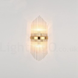 Modern luxus K9 kristály fali lámpa kristály ernyővel