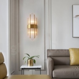 Modern luxus K9 kristály fali lámpa kristály ernyővel