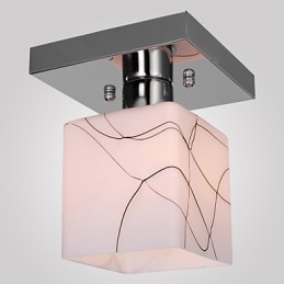 Modern, kortárs mini stílusú, galvanizált fém süllyesztett tartó