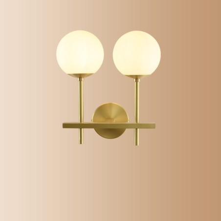 Modern Molecules babfali lámpa golyós üveg ernyővel Modern Molecules babfali lámpa golyós üveg ernyővel