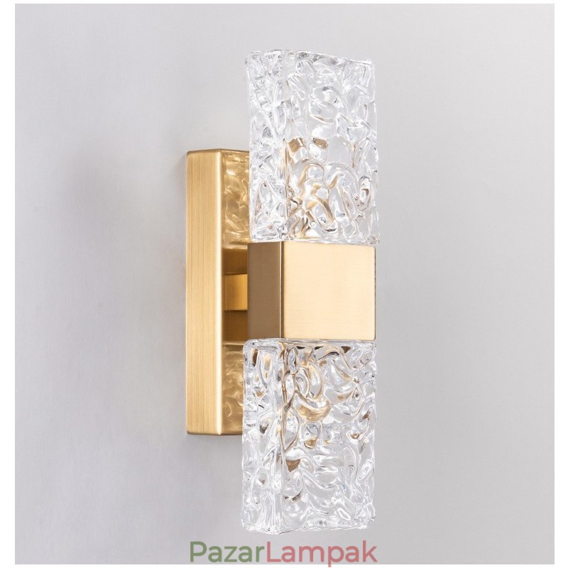 Modern Crystal süllyesztett fali lámpa éjjeli veranda folyosó nappali hálószobához