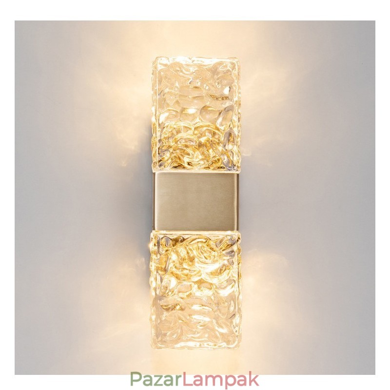 Modern Crystal süllyesztett fali lámpa éjjeli veranda folyosó nappali hálószobához