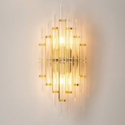 Hotel Light Luxus kristály fali lámpa Posta modern személyiség Nappali folyosó bejárata Háttér fali lámpa hálószoba Éjjeli dekorációs lámpák