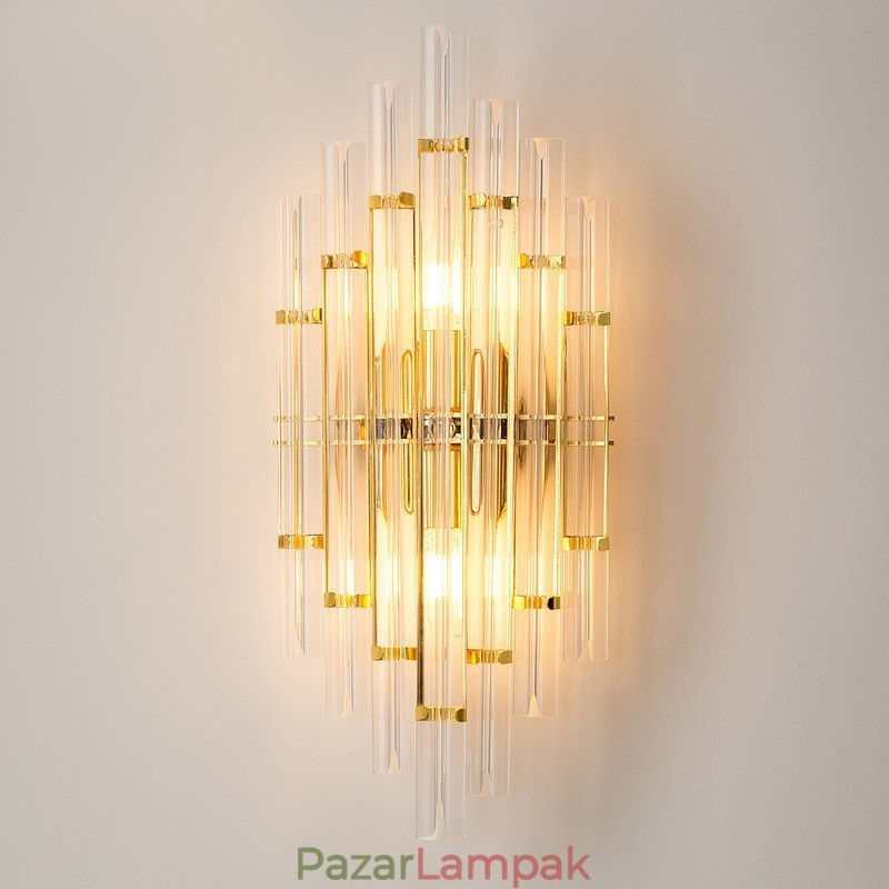 Hotel Light Luxus kristály fali lámpa Posta modern személyiség Nappali folyosó bejárata Háttér fali lámpa hálószoba Éjjeli dekorációs lámpák