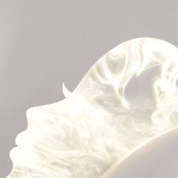 Beltéri szép lányok bal oldali jobb oldali fali lámpával