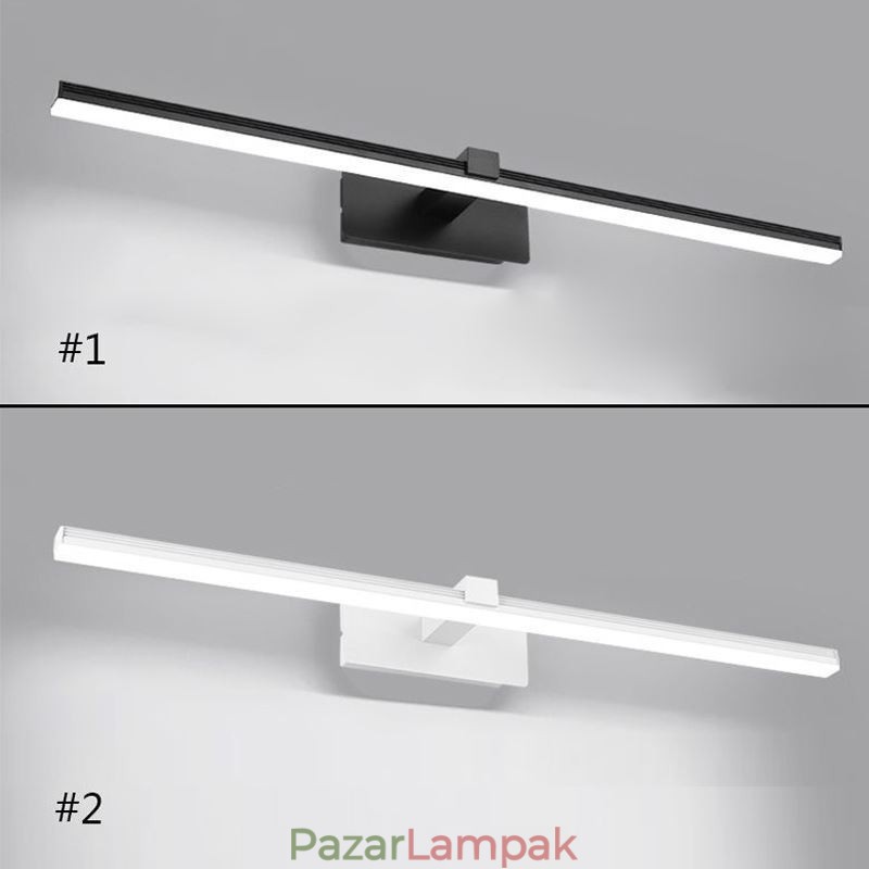 Kortárs fali lámpa tükör első fény akril világítás mosdó