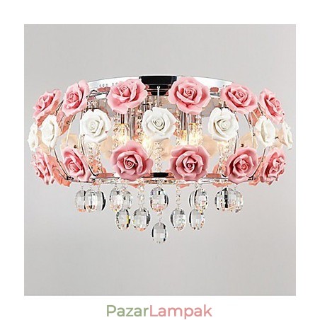 Country Crystal galvanizált fém süllyesztett tartó Country Crystal galvanizált fém süllyesztett tartó