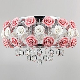Country Crystal galvanizált fém süllyesztett tartó