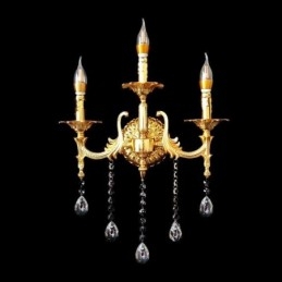 Európai fali lámpa Luxus falilámpa Crystal Drop dekorációs lámpa éjjeli világítás