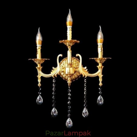 Európai fali lámpa Luxus falilámpa Crystal Drop dekorációs lámpa éjjeli világítás Európai fali lámpa Luxus falilámpa Crystal Drop dekorációs lámpa éjjeli világítás