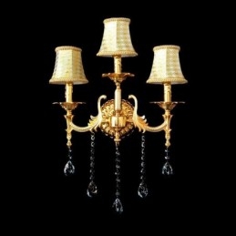 Európai fali lámpa Luxus falilámpa Crystal Drop dekorációs lámpa éjjeli világítás