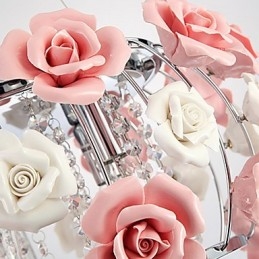 Country Crystal galvanizált fém süllyesztett tartó