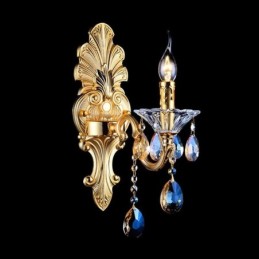 Európai fali lámpa Luxus falilámpa Crystal Drop dekorációs lámpa éjjeli világítás