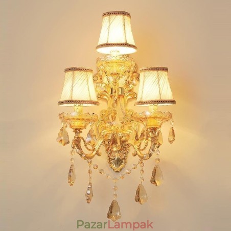 Luxus fali lámpa Elegáns falikar dekorációs lámpa éjjeli világítás Luxus fali lámpa Elegáns falikar dekorációs lámpa éjjeli világítás