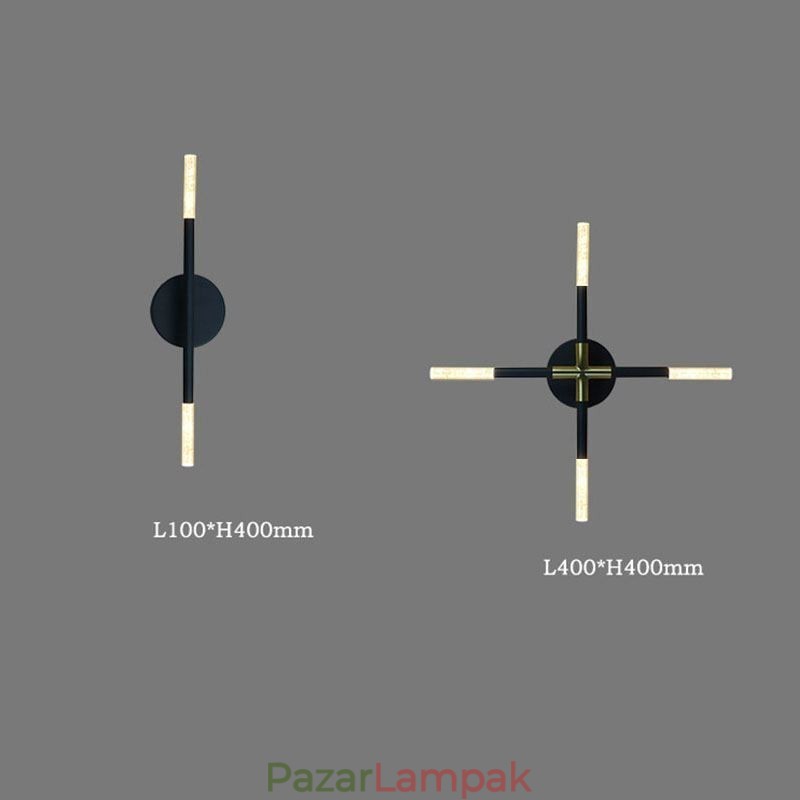 Fali lámpa Modern minimalista meleg fehér kreatív falikar