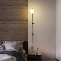 Globe falikar világítás Mid Century Magic bab fali lámpa csatlakozóval