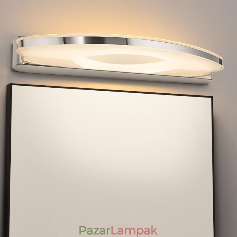 Modern tükör világítás Falikar fürdőszobai világítás rozsdamentes acélból