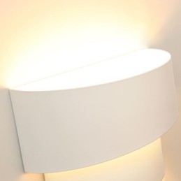 Modern, minimalista fali lámpa, spirális tortakarács, könnyű ágy mellett