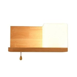 Nordic Wood fali lámpa üveg lámpaernyő lámpa