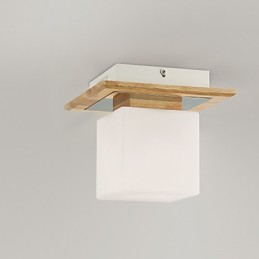 Falba süllyesztett mini stílusú modern kortárs fa