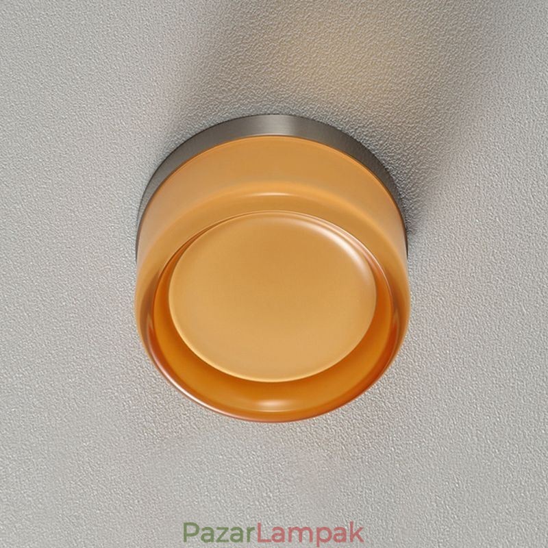 Fali lámpa Modern, minimalista akril egyfejű, kerek kovácsoltvas kis falikar