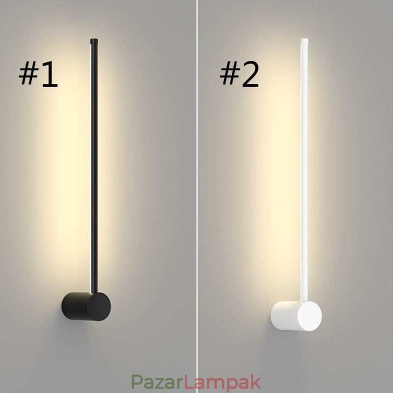 Modern hosszú fali lámpa éjjeli dekor lámpa
