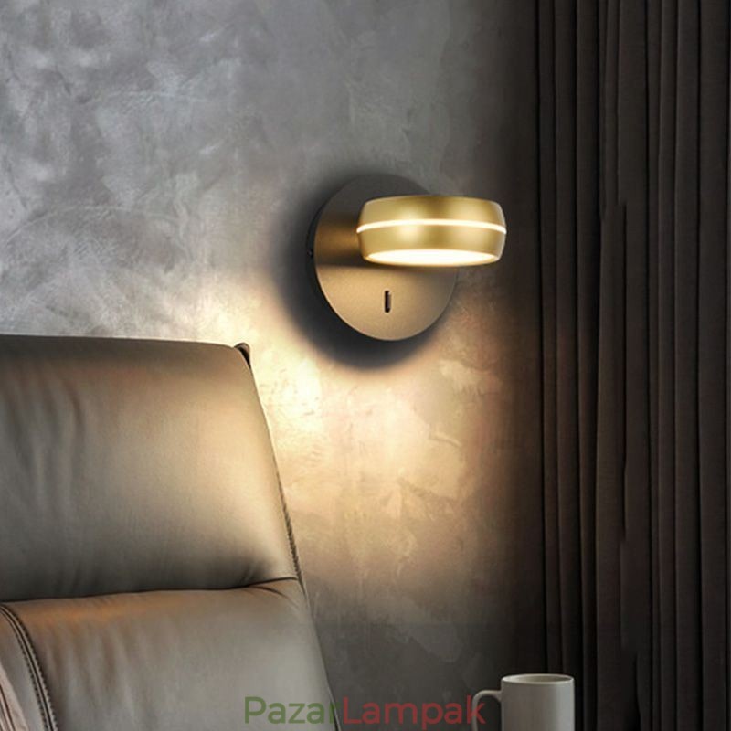 Forgó fali lámpa Modern minimalista falikar